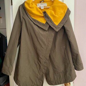 Prairie Underground rain blanket jacket, size M